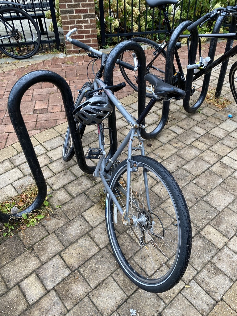 My bike at school